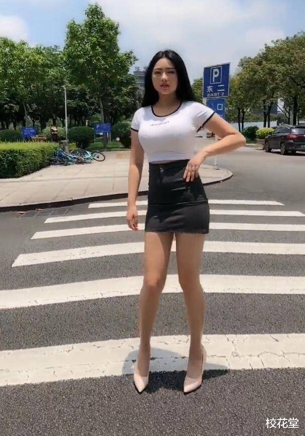 黑色|穿包臀裙的街头女神, 风格不同于“路人甲”