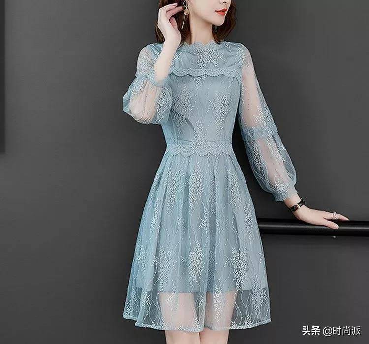 速成|腿粗女性怎么穿，瞧瞧下图“A字连衣裙”，适合7080后的你