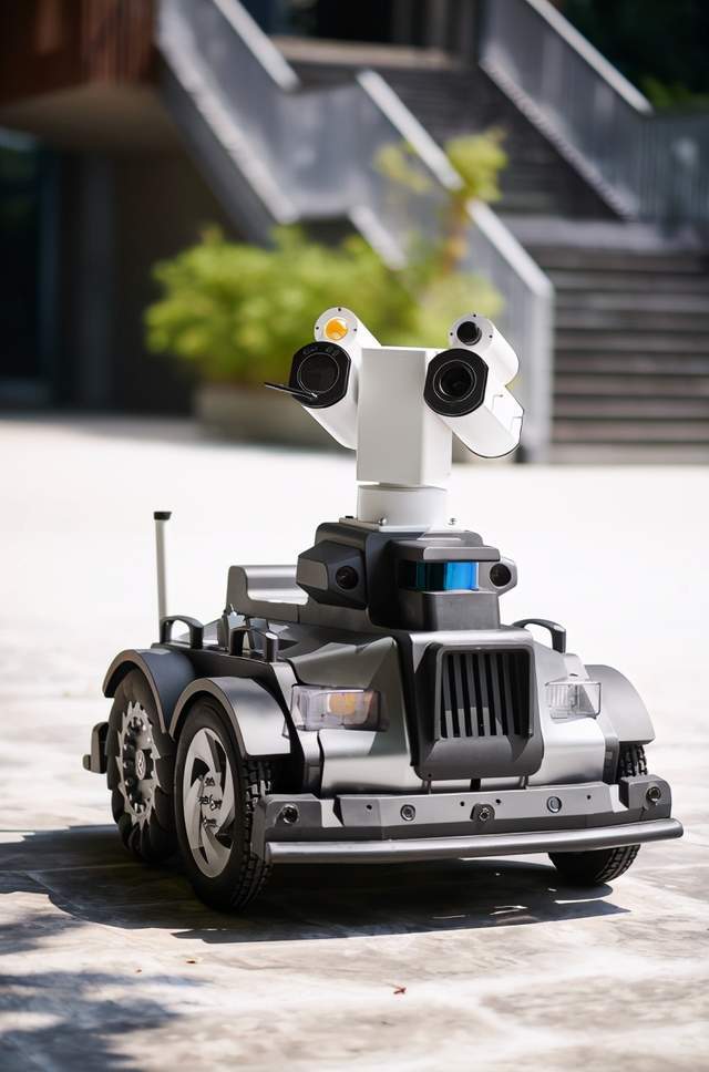 千巡科技巡检机器人