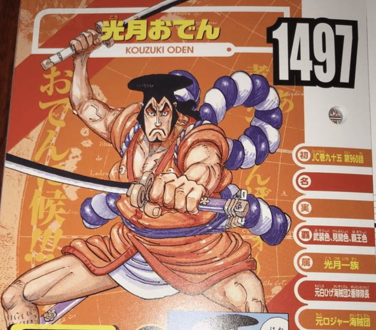 尾田|海贼王官方情报：御田掌握了霸王色，悬赏金却“不明”，又是伏笔