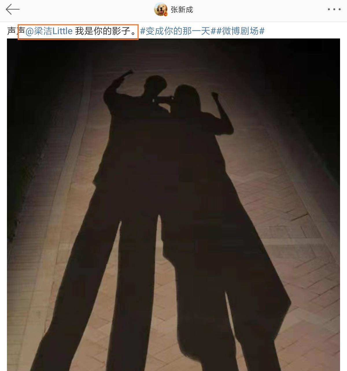 男生和女生的影子照片图片