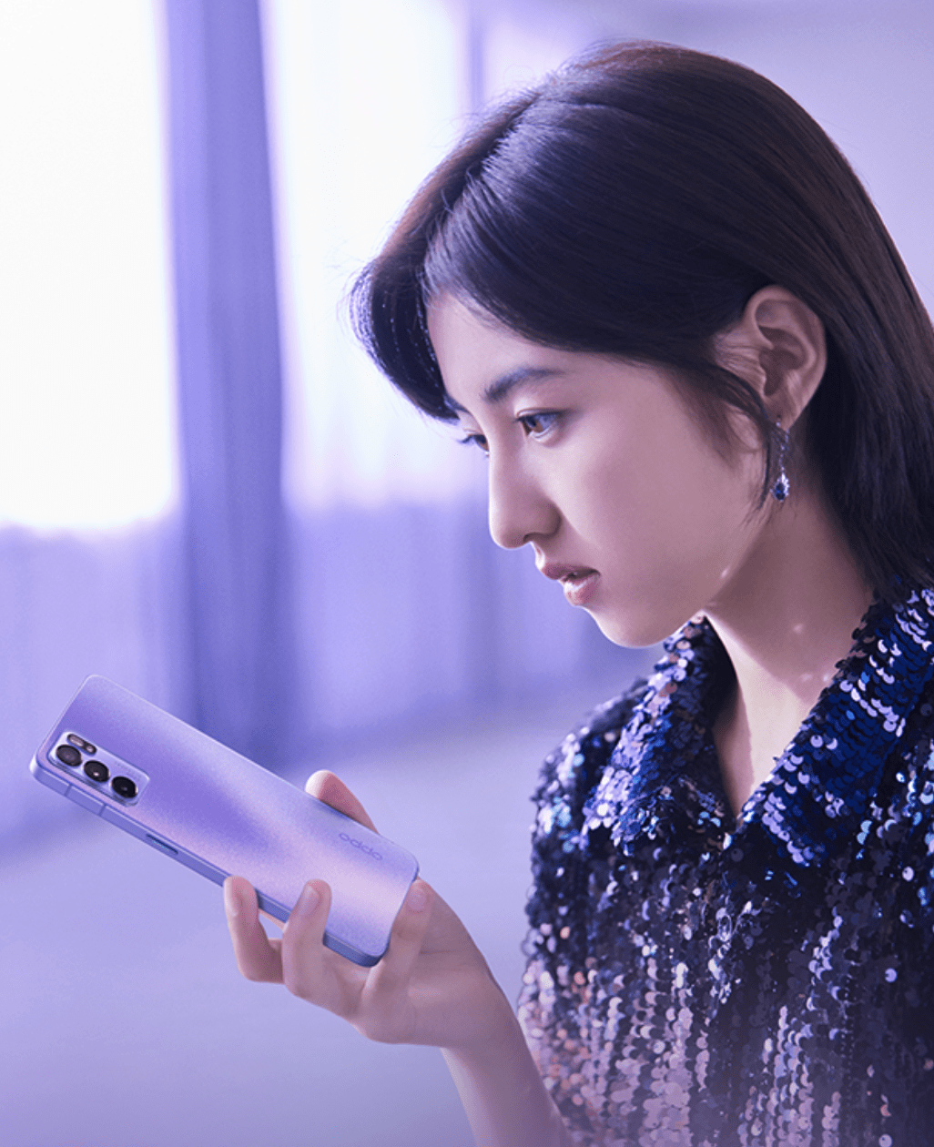 reno6新配色官宣,张子枫最爱的颜色会是你的菜?