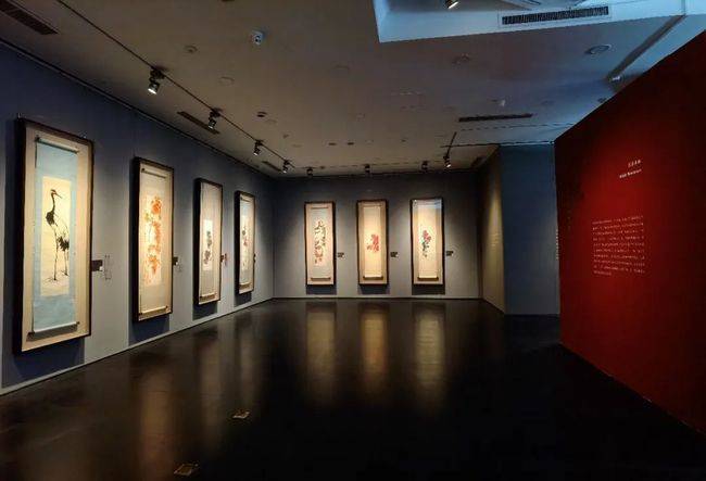 红色彩与中国画研究系列展在北京画院美术馆开幕