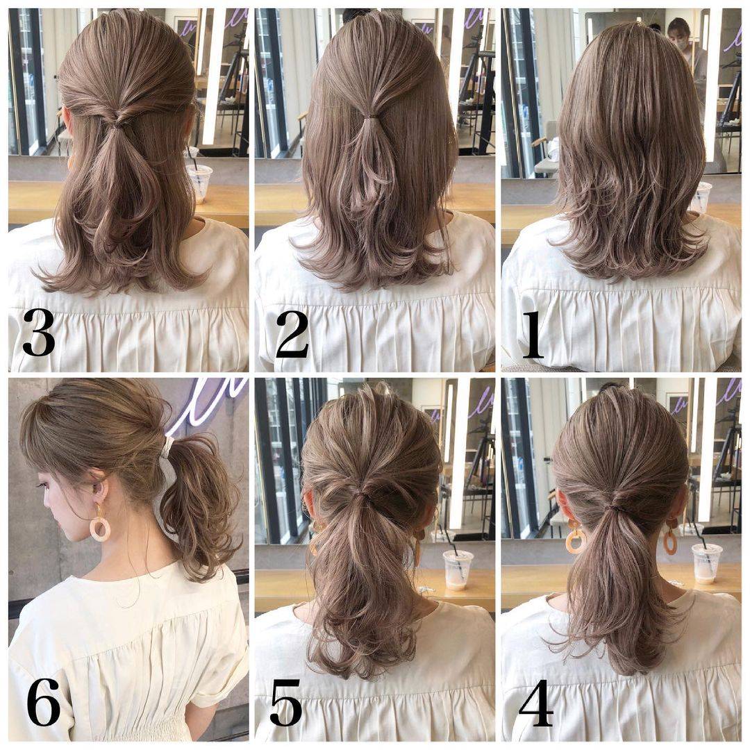 原创今夏发型流行这样扎14款简单时尚美美哒只需要六步就能完成