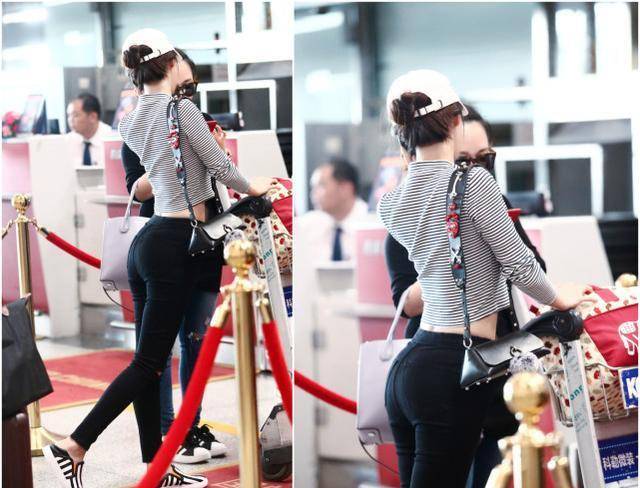 赵丽颖|杨幂的翘臀是假的?其实除了她,娜扎赵丽颖也有同款扁平臀bug