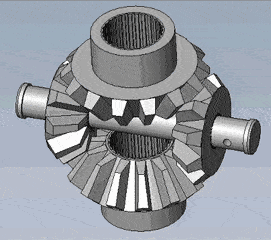 3d打印的差速器原来可以这么可爱