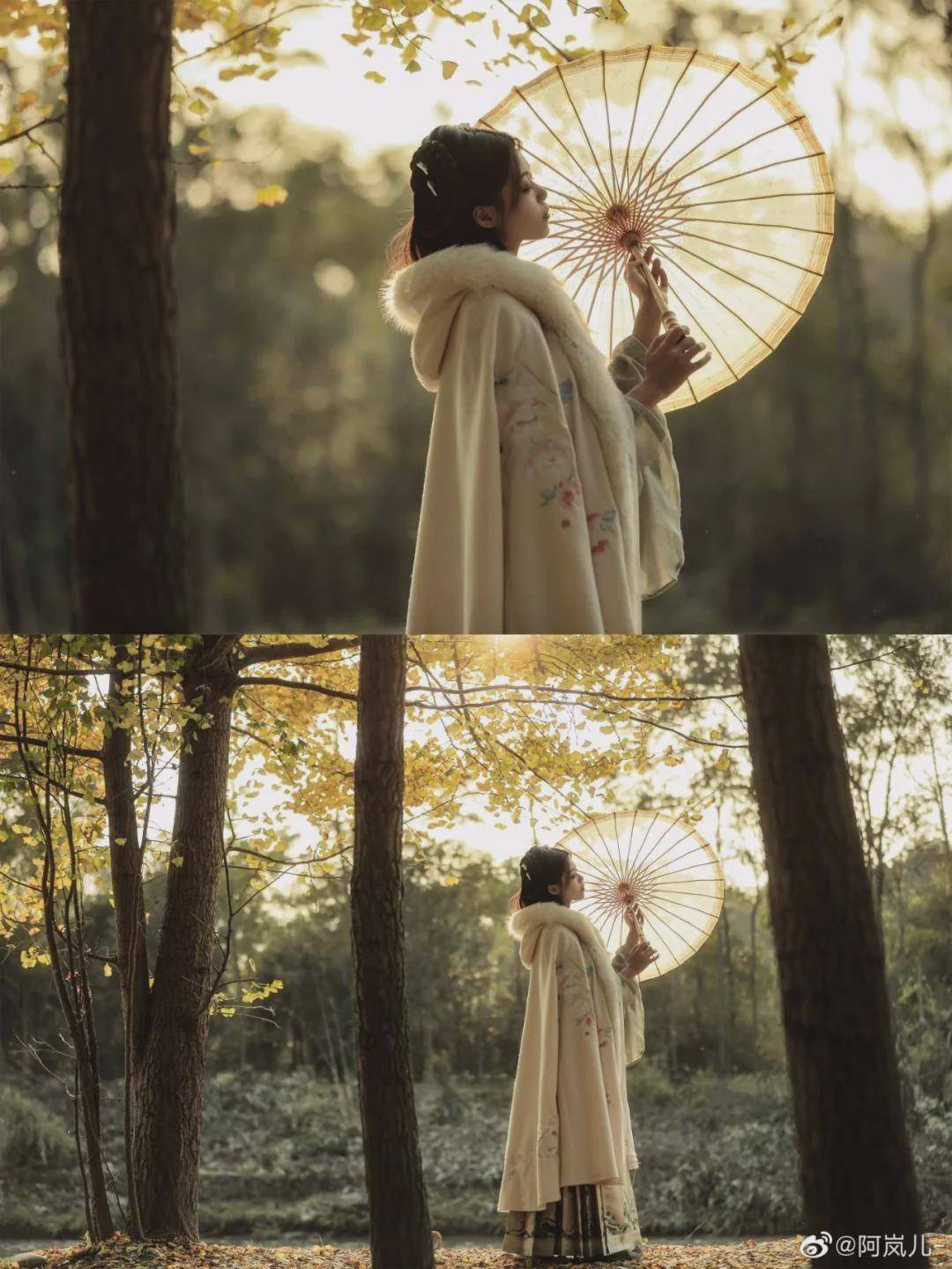 仙女|汉服小仙女:风吹一片叶,万物已惊秋