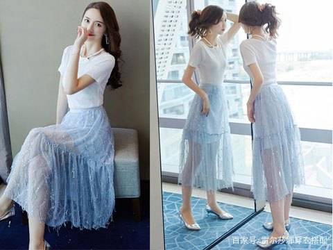 味儿|如果想偷个小懒就套装裙吧，时尚又不缺女人味儿