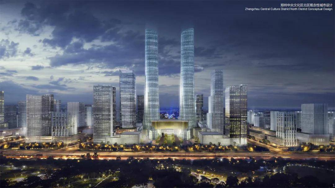 原创常西湖ctd最新设计方案流出公园式商业新型产业全角度天际线设计