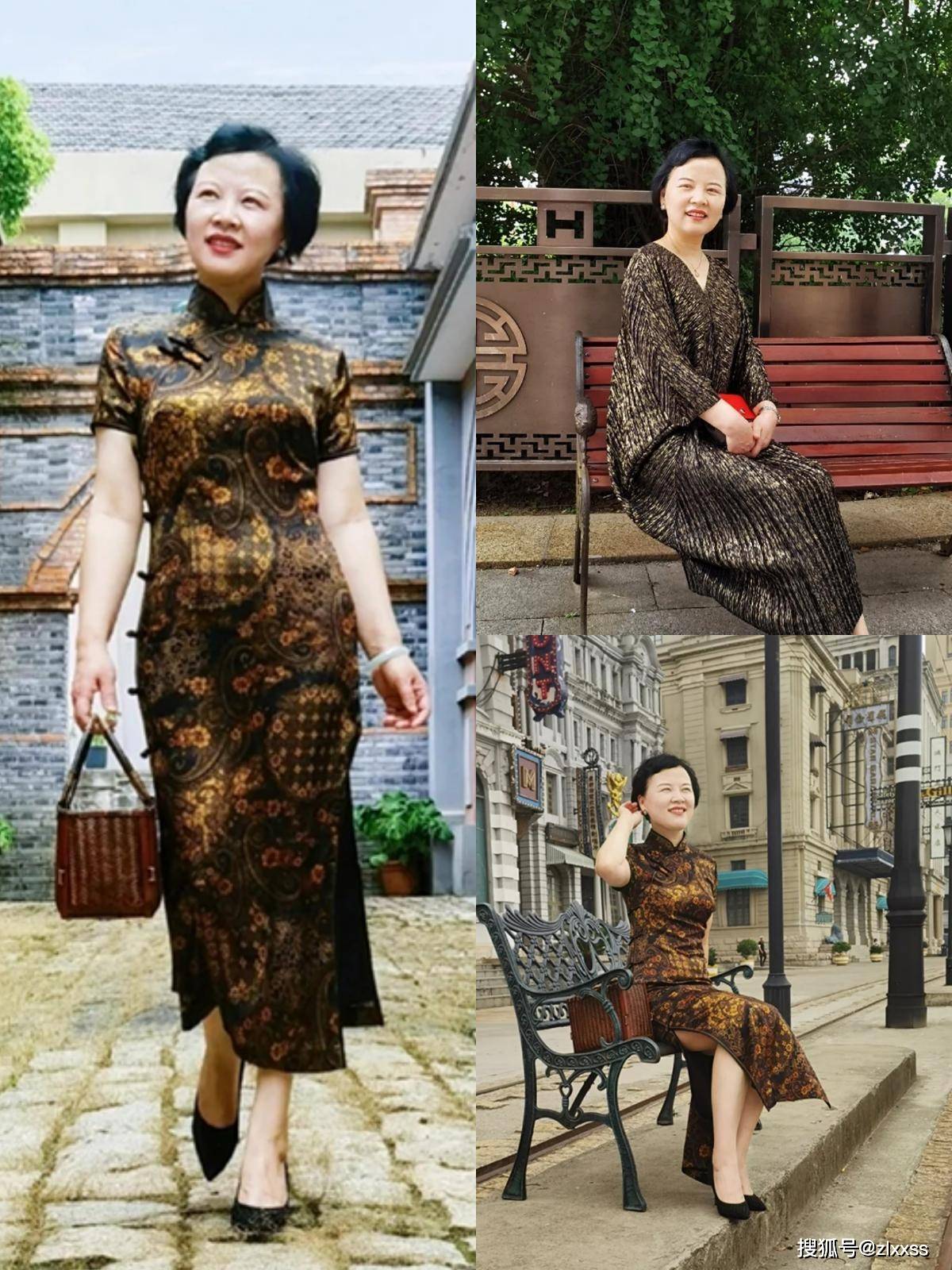 魅力|女人年近60少穿“大红大绿”，学时尚博主这么穿，好看死了