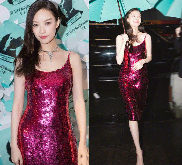 景甜|女星甜美系仙女裙造型，景甜可A可媚，娜扎：万千男人的梦