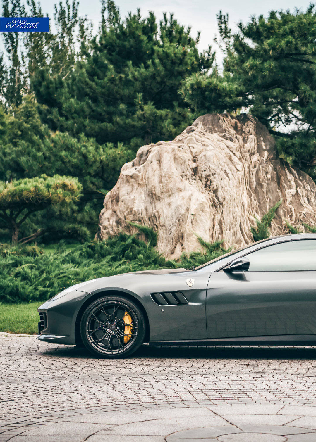 钢炮王法拉利gtc4lusso改装顶级轮毂mmx