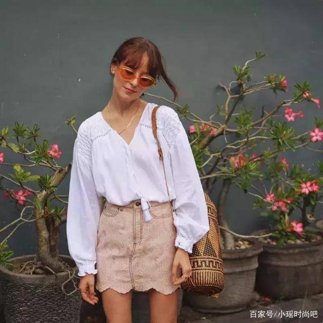 设计|今夏最美的穿搭:衬衫+半裙,文艺高级又很有气质!