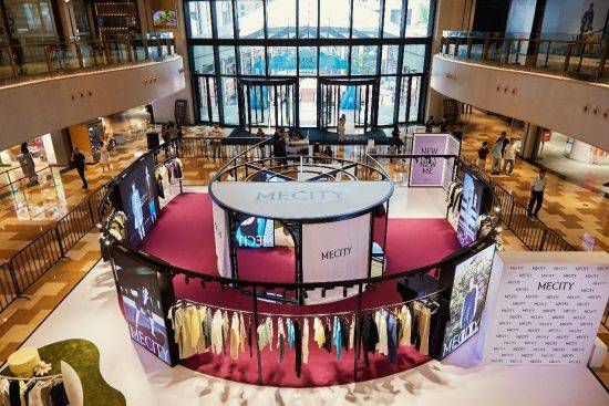 品牌|美邦服饰旗下品牌MECITY 2021秋季限时快闪店上海揭幕