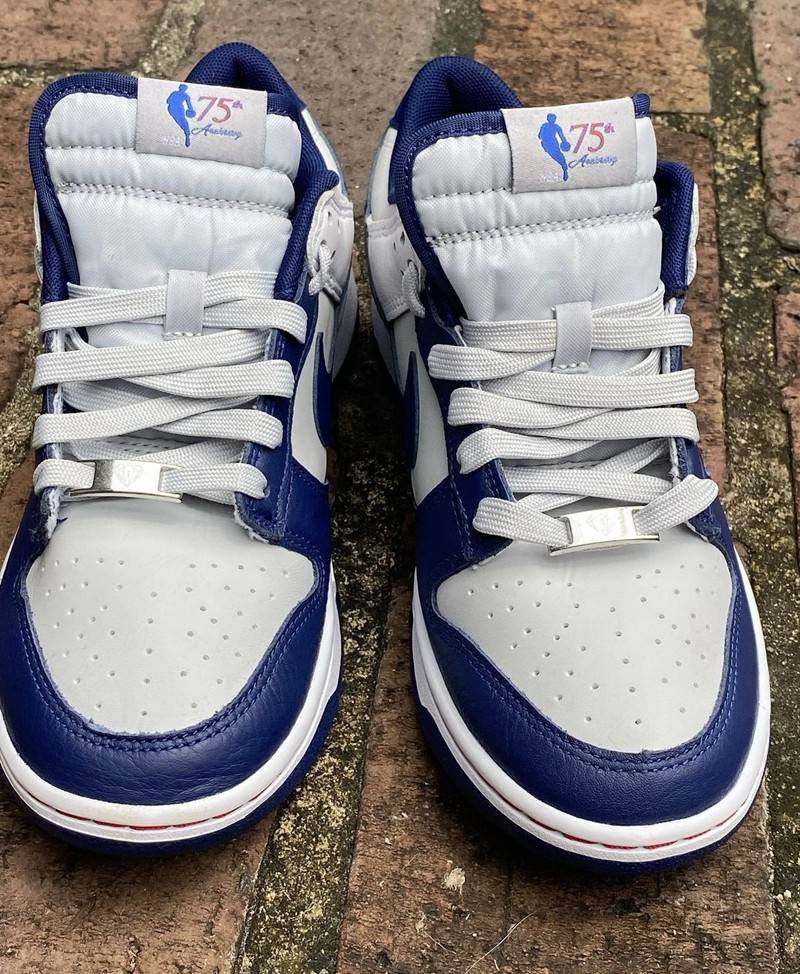 皮革|75 周年联名又曝新配色！「篮网」Dunk Low 看完直呼爷青回！