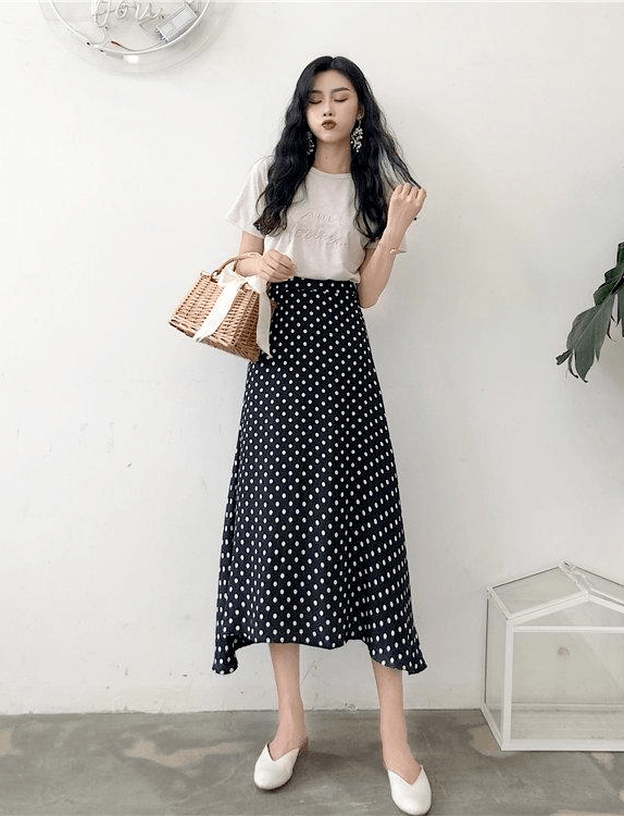 整体|夏天长裙怎么穿搭?长裙这样穿,150-170cm都好看!