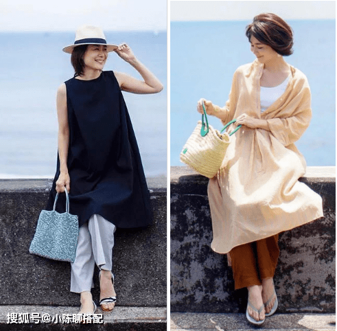 腰带|阔腿裤穿不出新意？试试“阔腿裤+长裙”搭配，时尚博主都在用