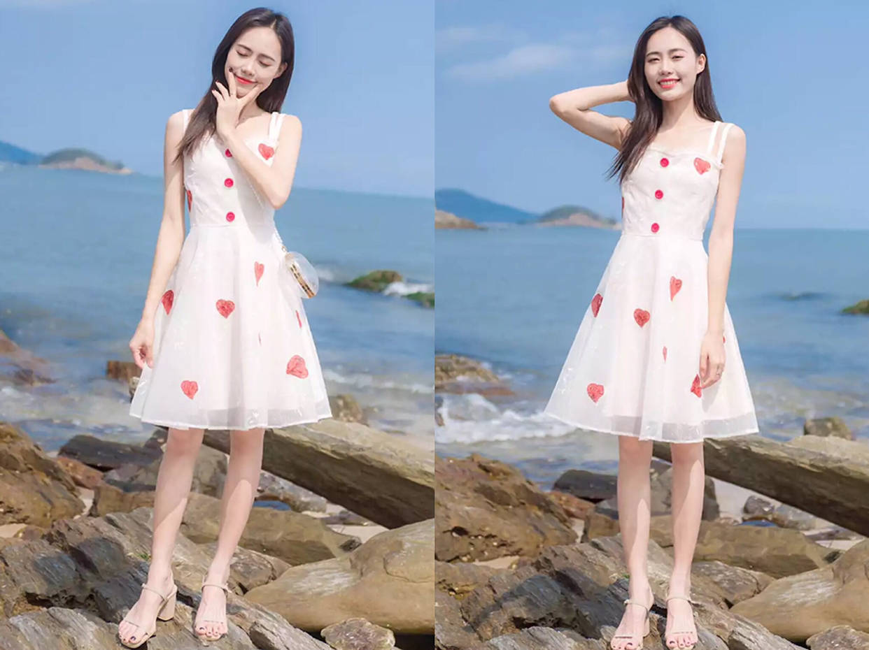 缺点|夏天很流行穿“印花连衣裙”，选这4种款式，美翻整个季！