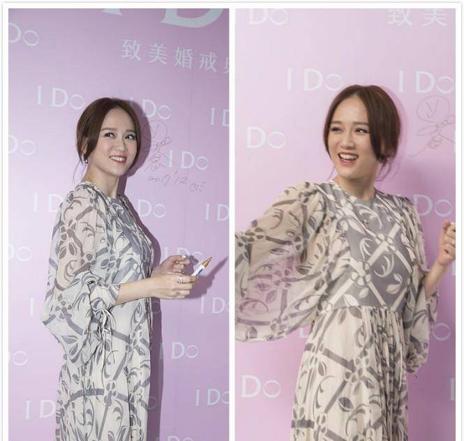 颜色|陈乔恩看起来好甜，虽然已经40多岁了，但依然不失少女的青春感