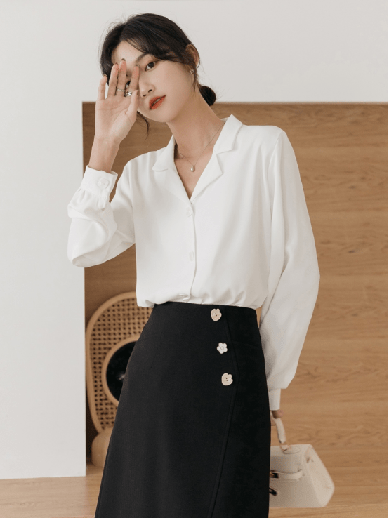 陈数太|陈数太有自信了！白衬衫搭五分裤，不仅不显腿短，却意外时髦好看