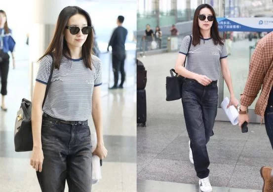 瞬间|董洁的衣品真的是好到爆，40岁还这么会穿，完全可以混时尚圈