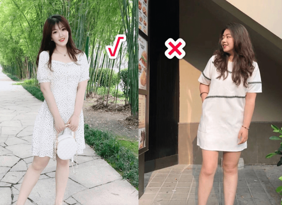 身材|街拍：有料的小姐姐，学会穿收腰衣服勾画身材曲线，遮肉又百搭！