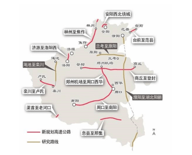 河南迎新高速，串联4大城市，将经过“网红”城市，预计年底完工