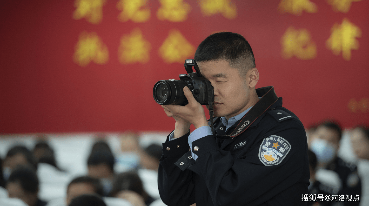 建党百年讲好警察故事丨河南新安 李昌豫:用心抒写警营故事的宣传警