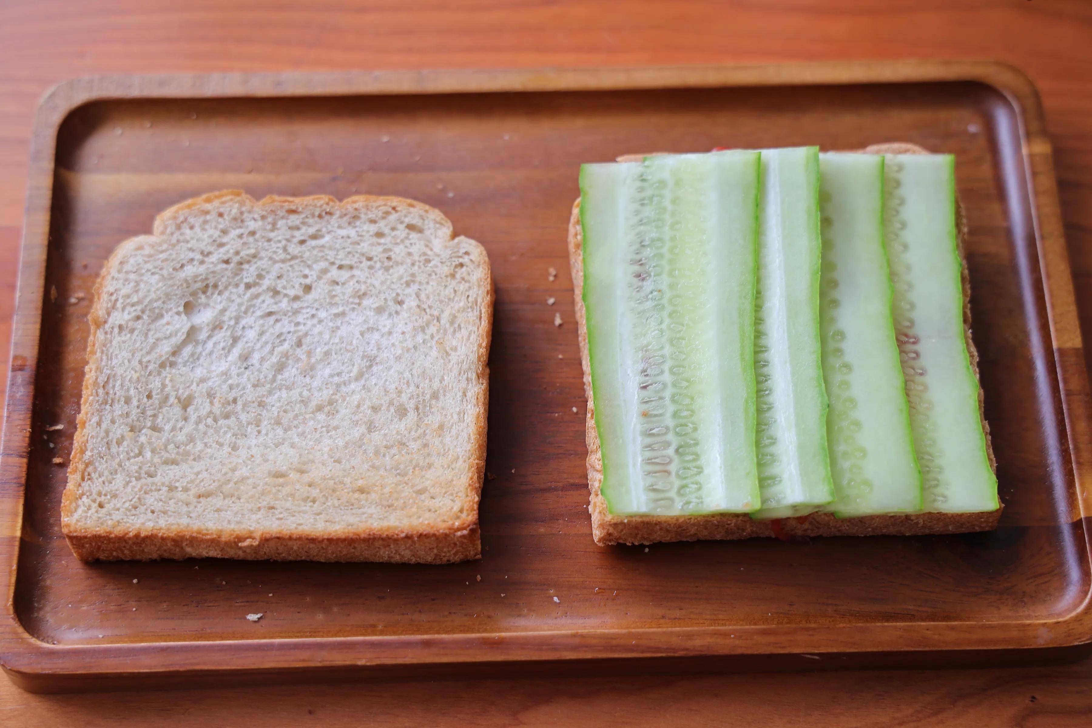 蔬菜|适合减脂健身的三明治，低油低脂，膳食纤维含量高，10分钟搞定