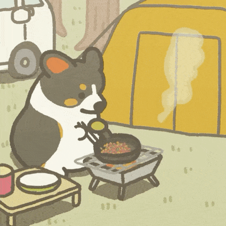 好朋友|毛茸茸的朋友们，日本插画师笔下可爱的柯基