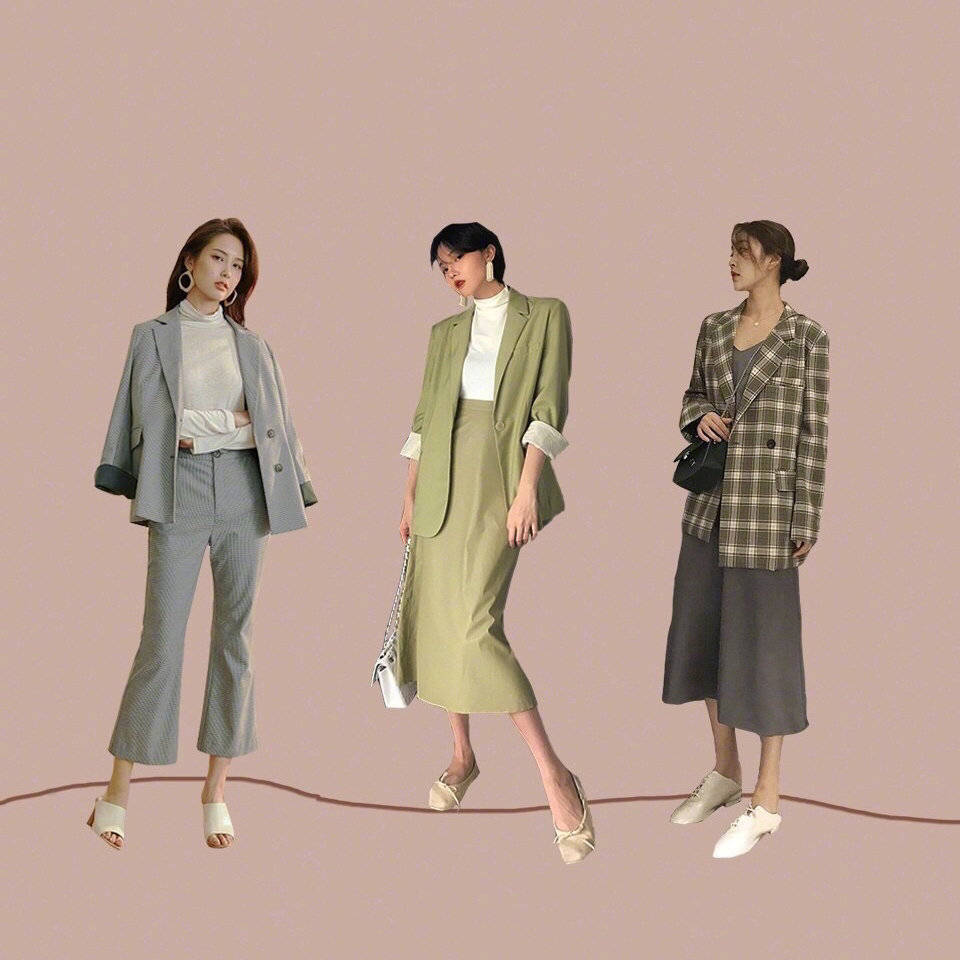 职场|想要轻熟风穿搭技巧的小仙女看过来，27套西装打造的轻熟LOOK送你