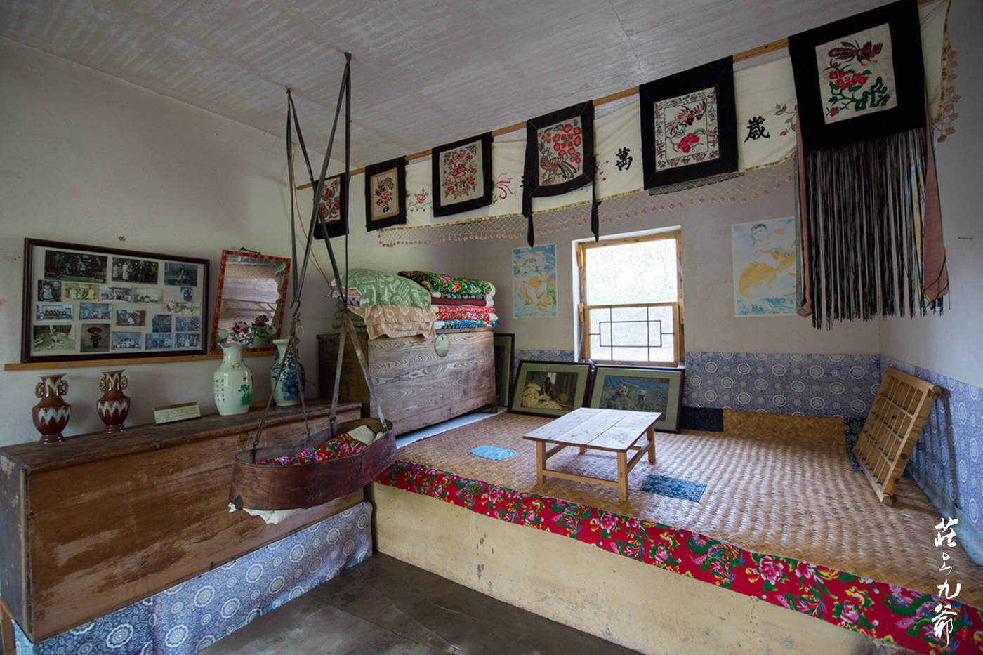 虽然说是五七干校,里面也保留了满族的民宅和鲜族的民宅,具有一定的