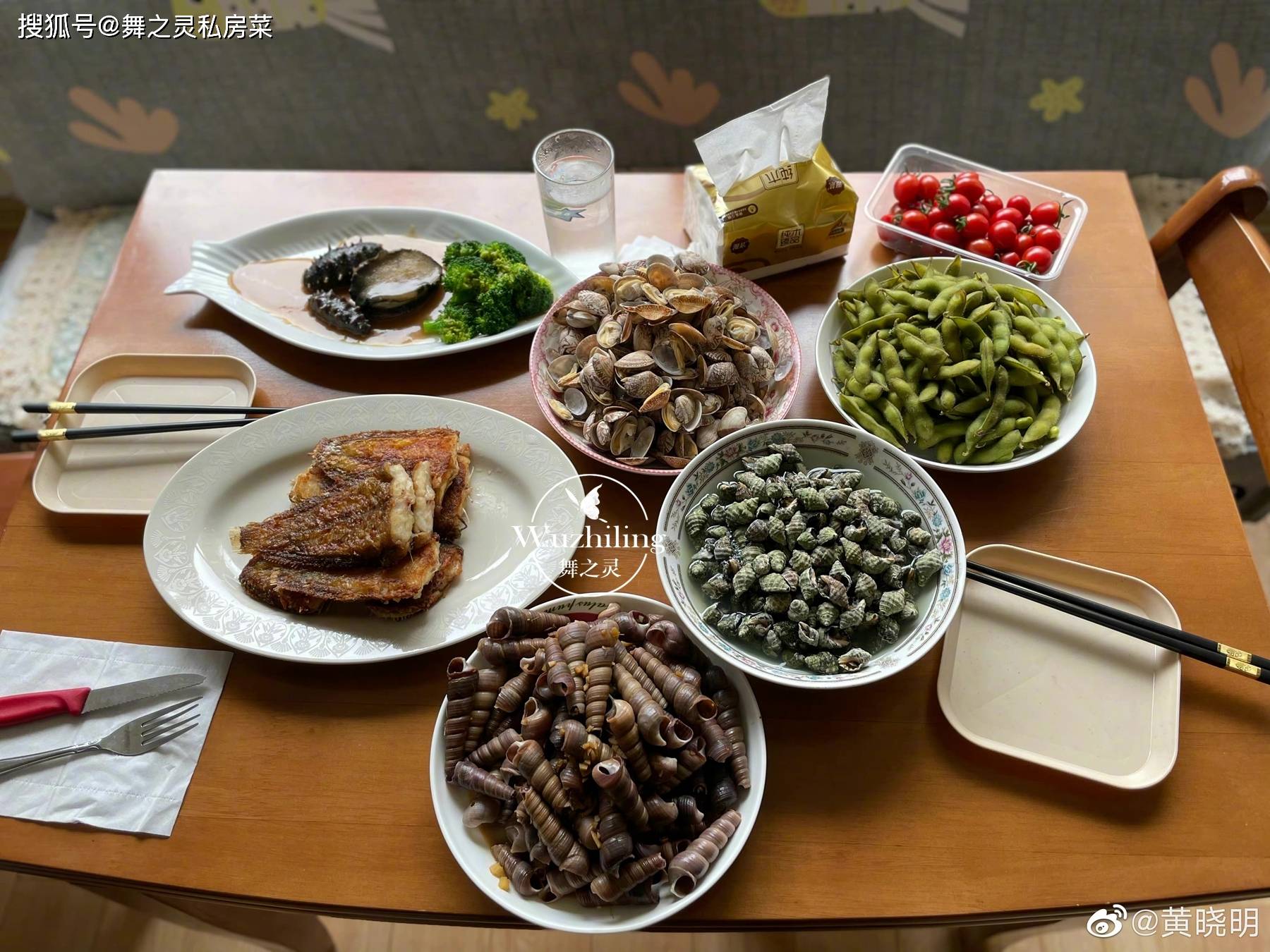 黃曉明在姥姥家曬家鄉美味，引來6000多評論：原來幸福是這樣 搞笑整蠱 第3张