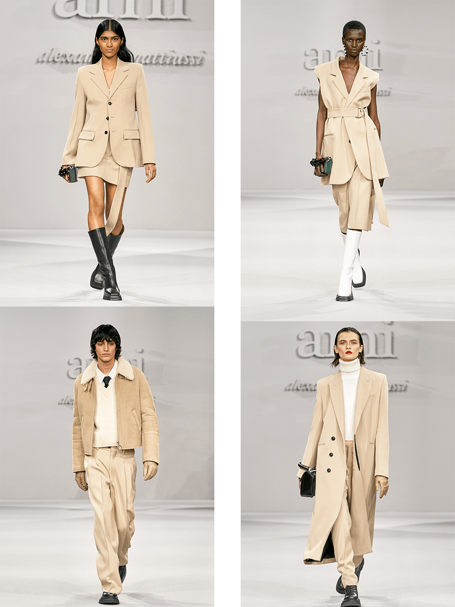 黑色|Ami 2021秋冬系列，简约朴素也不缺鲜亮色彩，自在大方