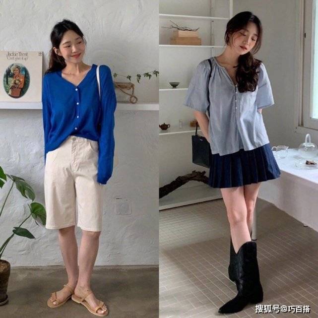 因为|夏天穿衣千万别放过“少女感”，跟着韩国博主学，轻易不会踩雷