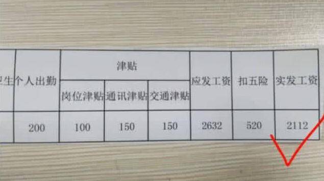 什么|幼儿园老师抱怨“工资”太低，看到工资单后，网友们表示：不知足