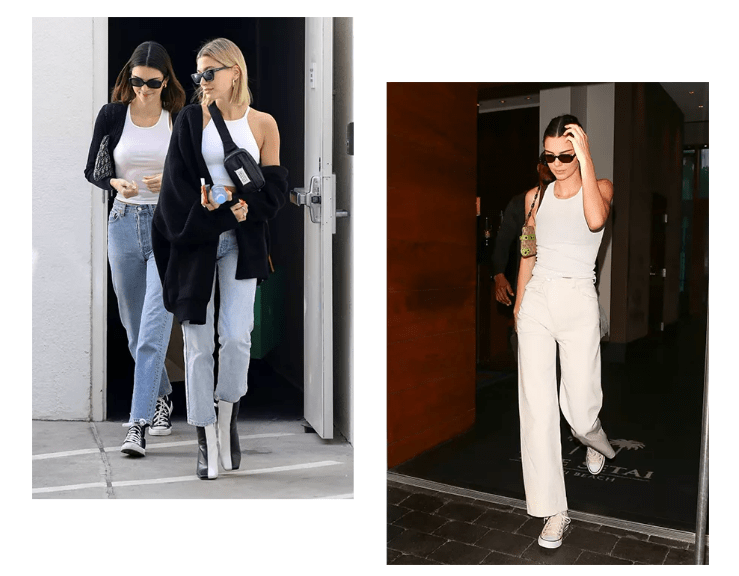 加点|白背心+裤装:最好凹造型CP