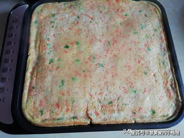 葱花|最快速的早餐饼做法，不揉面不发面，筷子搅一搅，10分钟做好早餐
