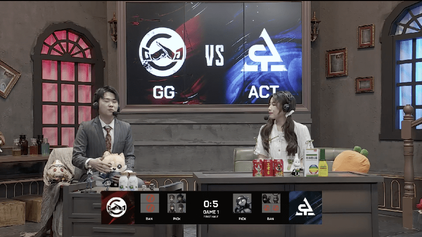 前锋|第五人格2021IVL夏季赛常规赛GG vs ACT 第一局