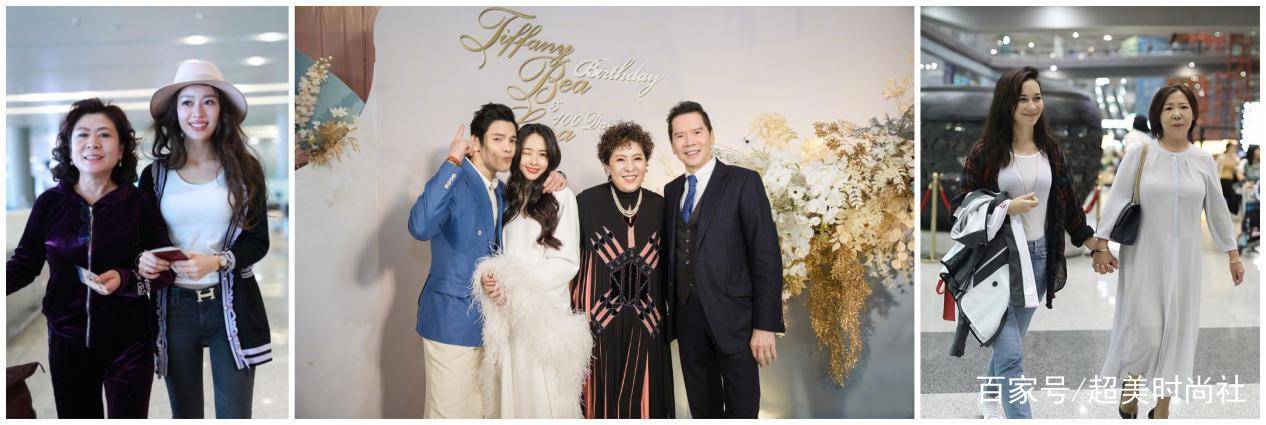 黑色|小S带婆婆看秀晒合照，衣服红配绿造型翻车，身材还被五五分