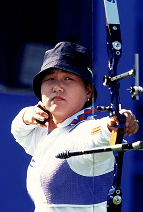 韩国奥运会射箭美女图片