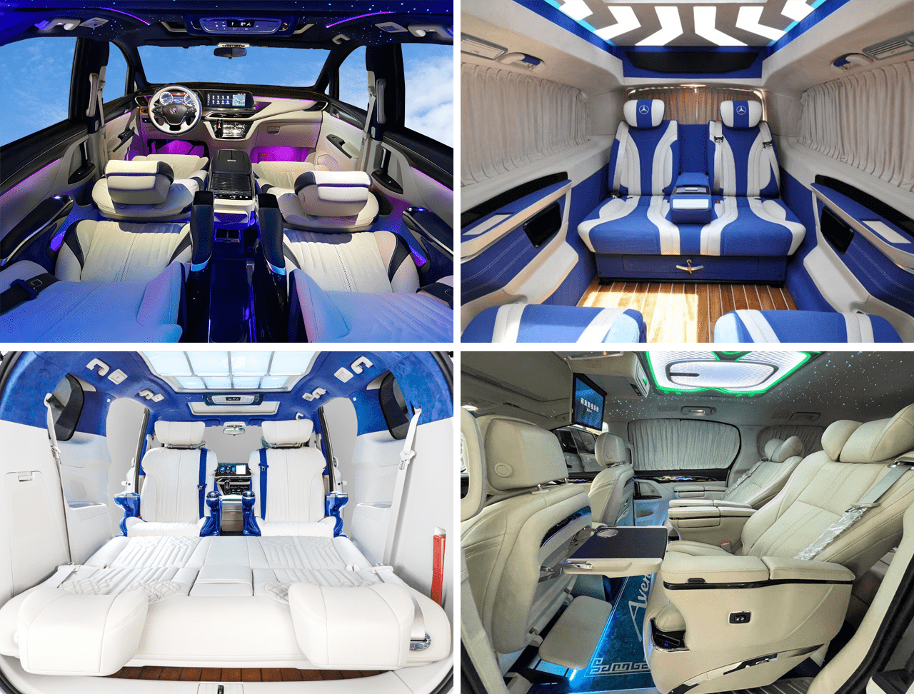 1,经验丰富:10多年以来一直专注于商务车内饰定制改装升级.