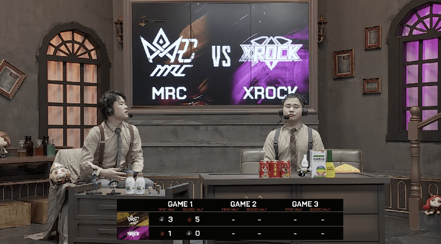 密码机|第五人格2021IVL夏季赛常规赛MRC vs XROCK 第一局