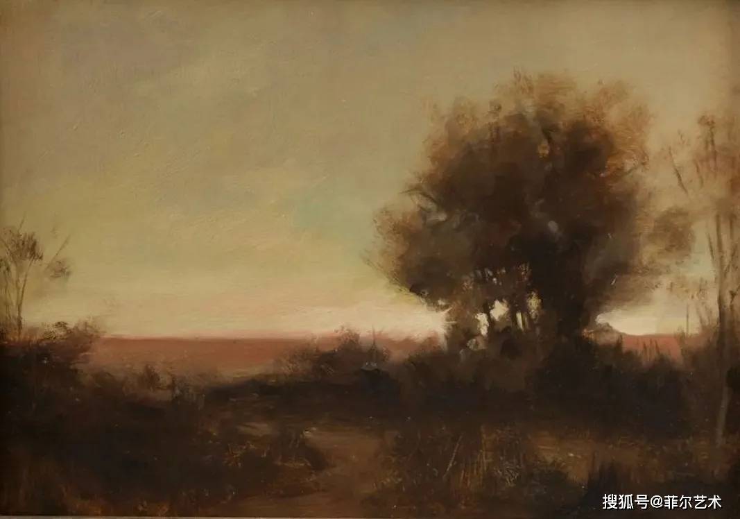 佛罗伦萨艺术学院创始人著名画家丹尼尔格雷夫斯风景油画作品欣赏