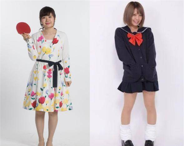 整体|福原爱真的好会穿，身材娇小穿A字裙可爱迷人，可惜粗腿太抢镜