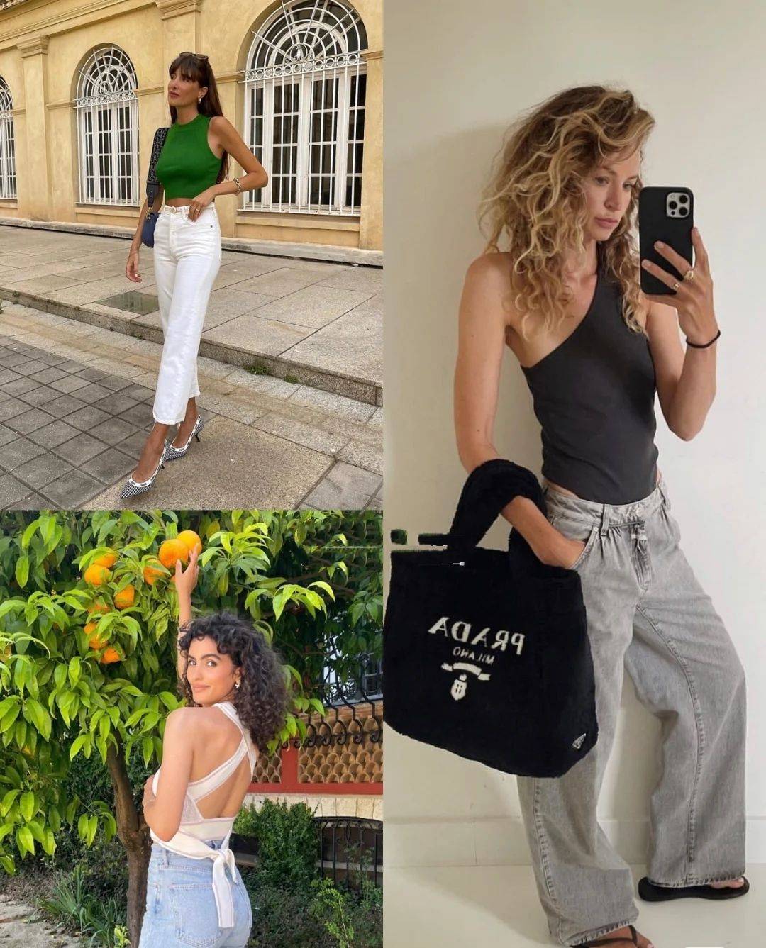 身材|夏季要学会“露肤”，3种背心穿搭方式，洋气又清凉