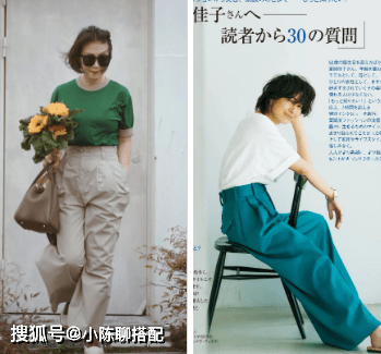下半身|上了年纪的女性,多穿“T恤+阔腿裤”,3个简单技巧助你更优雅