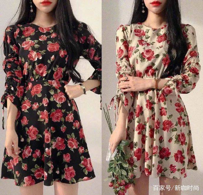 时尚|想凹出优雅范少不了一件碎花裙！这18套裙装，怎么搭配都好看