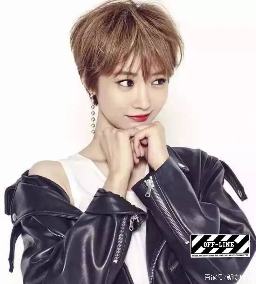 发型|18岁的吴绮莉太美！五官精致“水光肌”衬气质，连男士头都能驾驭
