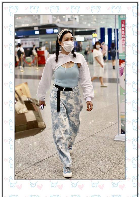 荧光|钟丽缇也太自信了吧，虽然身材胖胖的，也敢穿紧身的衣服